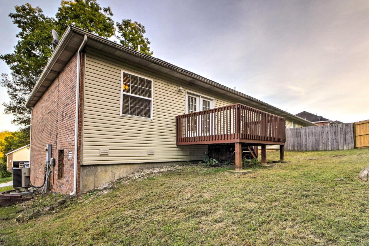 Branson Home With Deck Walk To The Strip And Creek! Exterior foto